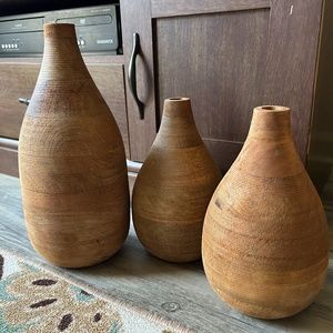 Contemporary Vase Trio